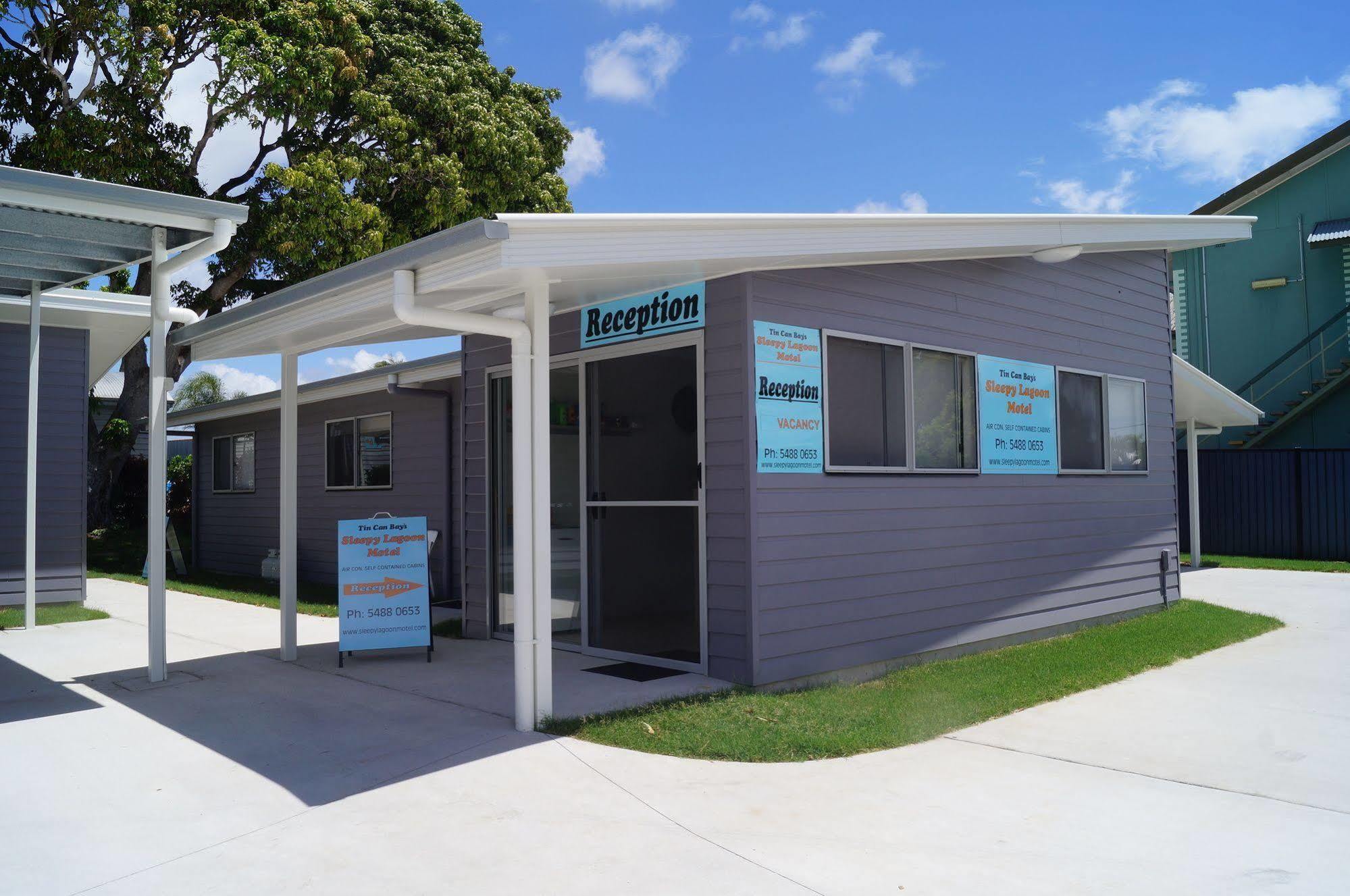 Tin Can Bay'S Sleepy Lagoon Motel Exterior foto