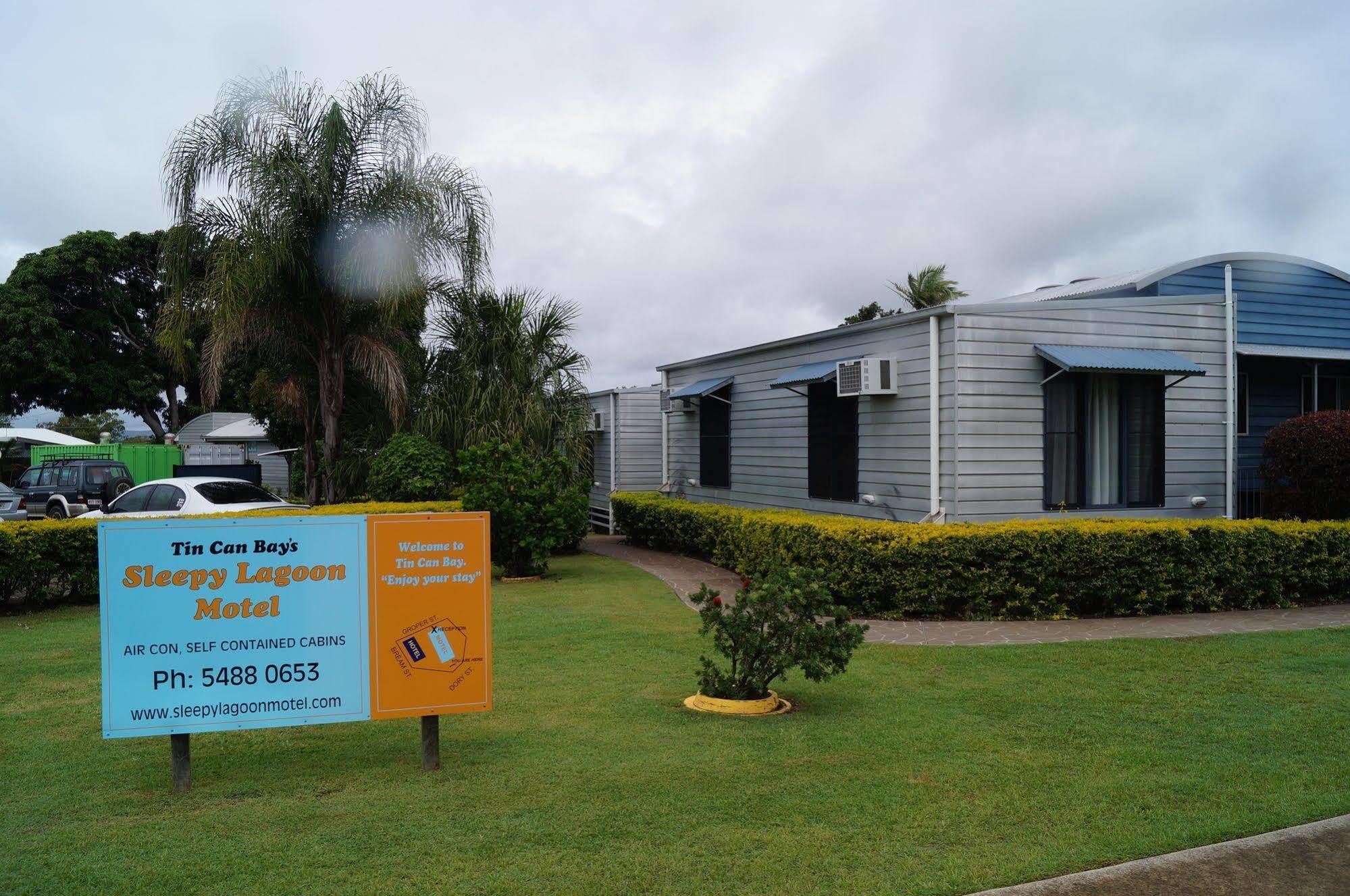 Tin Can Bay'S Sleepy Lagoon Motel Exterior foto